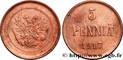FINLAND 5 Pennia 1917 