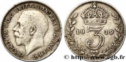 REGNO UNITO 3 Pence Georges V 1919