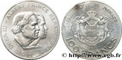 MONACO Essai de 100 Francs Rainier III et Albert 1982 Paris