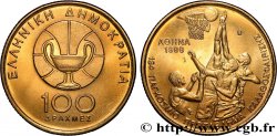 GREECE 100 Drachmes 13e championnat du Monde de basketball 1998  MS