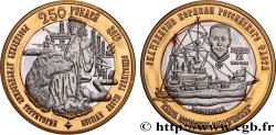 TERRRITOIRES ARCTIQUES RUSSES 250 Roubles cuirassé Prince Potemkine de Tauride et E.N. Golikov 2015