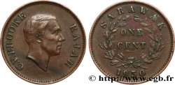 SARAWAK 1 Cent Sarawak Rajah C.V. Brooke 1930 Heaton - H