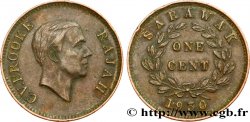 SARAWAK 1 Cent Sarawak Rajah C.V. Brooke 1930 Heaton - H