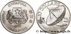 SINGAPUR 10 Dollars 10e anniversaire de l’indépendance 1978 