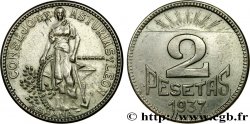 ESPAGNE - ASTURIES ET LÉON 2 Pesetas - Conseil des Asturies et de Léon 1937 Gijón