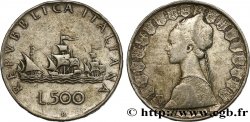 ITALIA 500 Lire “caravelles” / dame du style de la renaissance 1960 Rome - R