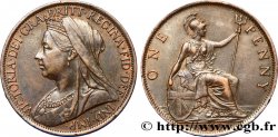 ROYAUME-UNI 1 Penny Victoria “old head” 1899 