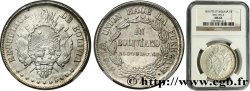 BOLIVIA 1 Boliviano 1871 Potosi