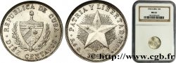 CUBA 10 Centavos 1920  SUP62 NGC