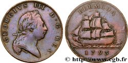 BERMUDES 1 Penny Georges III 1793 