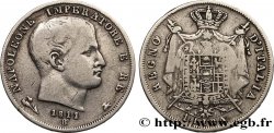 ITALIE - ROYAUME D ITALIE - NAPOLÉON Ier 1 Lire 1811 Bologne TB+