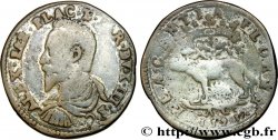 ITALIE - PARME ET PLAISANCE Fausse monnaie de 2 Doppie Alexandre III Farnèse 1591