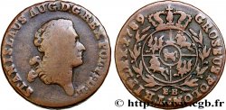 POLOGNE 3 Grosze (Troiak) Stanislas Auguste 1791 Varsovie