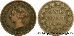 CANADA 1 Cent Victoria 1890 Heaton