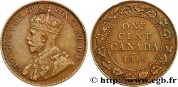 CANADA 1 Cent Georges V 1918