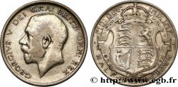 REINO UNIDO 1/2 Crown Georges V / blason 1920 