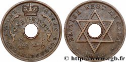 AFRIQUE OCCIDENTALE BRITANNIQUE 1 Penny frappe au nom d’Elisabeth II 1956 Heaton - H