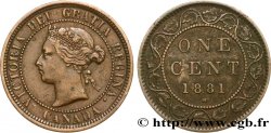 CANADA 1 Cent Victoria 1881 Heaton