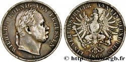 ALEMANIA - PRUSIA 1 Thaler Guillaume Ier tête laurée 1866 Berlin