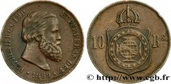 BRASILIEN 10 Réis Pierre II 1869