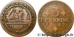 ALLEMAGNE - MUNSTER 3 Pfenning 1787