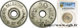 PALESTINE 20 Mils 1940  SPL63 PCGS