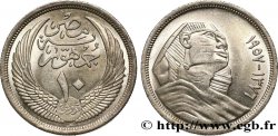 EGIPTO 10 Piastres AH1376 sphinx 1957