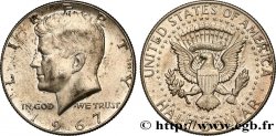 UNITED STATES OF AMERICA 1/2 Dollar Kennedy 1967 Philadelphie