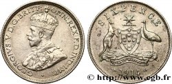 AUSTRALIA 6 Pence Georges V 1914 Londres