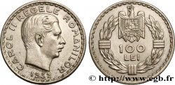 ROMANIA 100 Lei Charles II 1932 