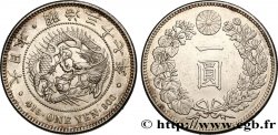 JAPAN 1 Yen dragon an 37 Meiji 1904 