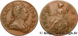 UNITED KINGDOM 1/2 Penny Georges III 1772 Londres