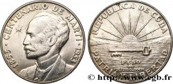 CUBA 1 Peso centenaire de José Marti 1953 