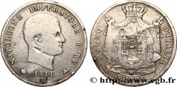 ITALIE - ROYAUME D ITALIE - NAPOLÉON Ier 5 Lire 1811 Milan