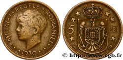 ROMANIA 5 Lei Michel Ier enfant 1930 Paris