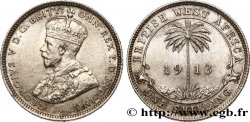 AFRIQUE OCCIDENTALE BRITANNIQUE 1 Shilling Georges V 1913 