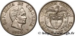 COLOMBIA 50 Centavos 1934