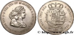 ITALIE - ROYAUME D ÉTRURIE - CHARLES-LOUIS et MARIE-LOUISE 10 Lire, 2e type 1807 Florence TTB+/SUP