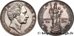 ALLEMAGNE - BAVIÈRE 2 Gulden Maximilien II / Mariensäule 1855 