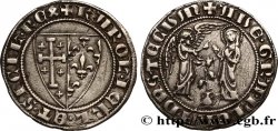 ITALIE - ROYAUME DE NAPLES - CHARLES Ier D ANJOU Salut d argent n.d. Naples TTB+