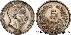 LUXEMBOURG 5 Centimes Alphonse 1901  SUP