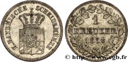ALLEMAGNE - BAVIÈRE 1 Kreuzer 1858