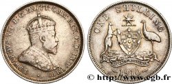 AUSTRALIE 1 Shilling Édouard VII 1910 Londres
