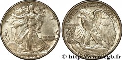 STATI UNITI D AMERICA 1/2 Dollar Walking Liberty 1942 Philadelphie