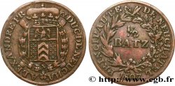SUISSE - CANTON DE NEUCHATEL 1/2 Batzen 1807