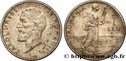 ROMANIA 1 Leu Charles Ier 1910