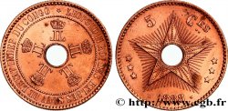 CONGO - ESTADO LIBRE DEL CONGO 5 Centimes Léopold II 1888