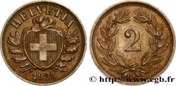 SUISSE 2 Centimes (Rappen) 1928 Berne