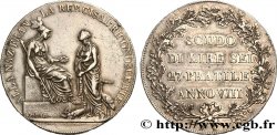 ITALIE - RÉPUBLIQUE CISALPINE Scudo de 6 lires 1800 Milan TTB/TTB+