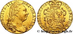GRANDE-BRETAGNE - GEORGES III Guinée, 4e buste 1777 Londres SUP